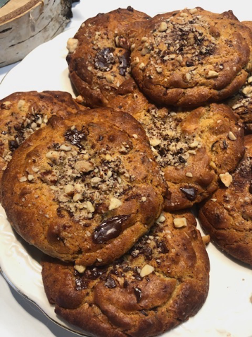Cookies cacahuète, chocolat & noisette